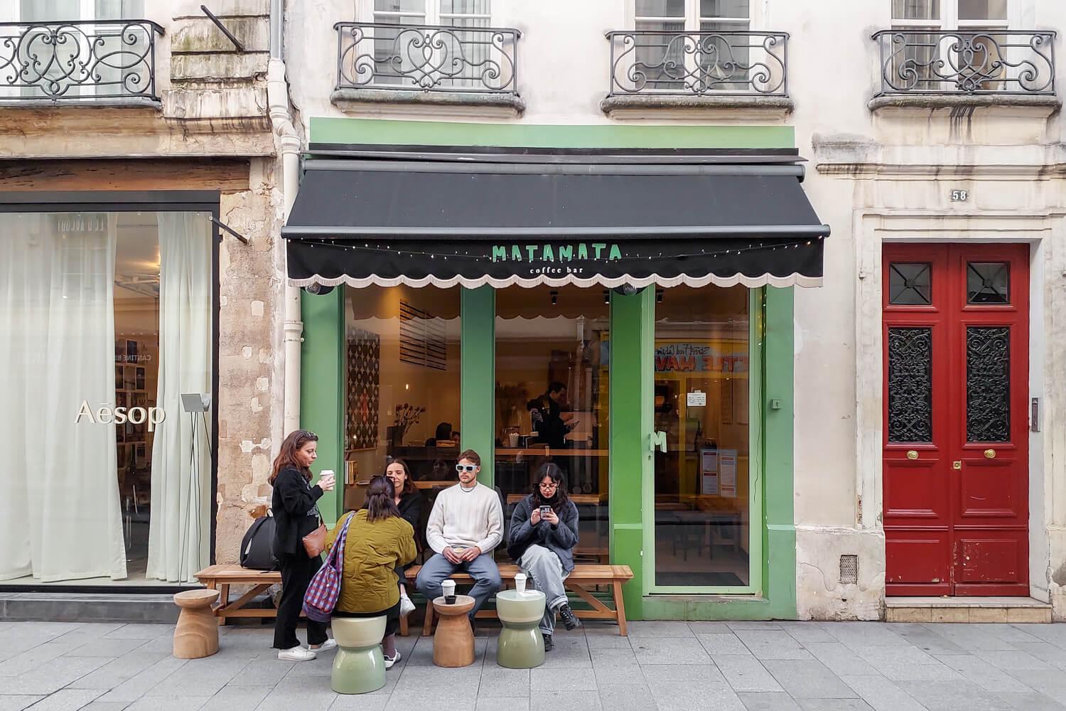 Specialty coffee Matamata in Paris France