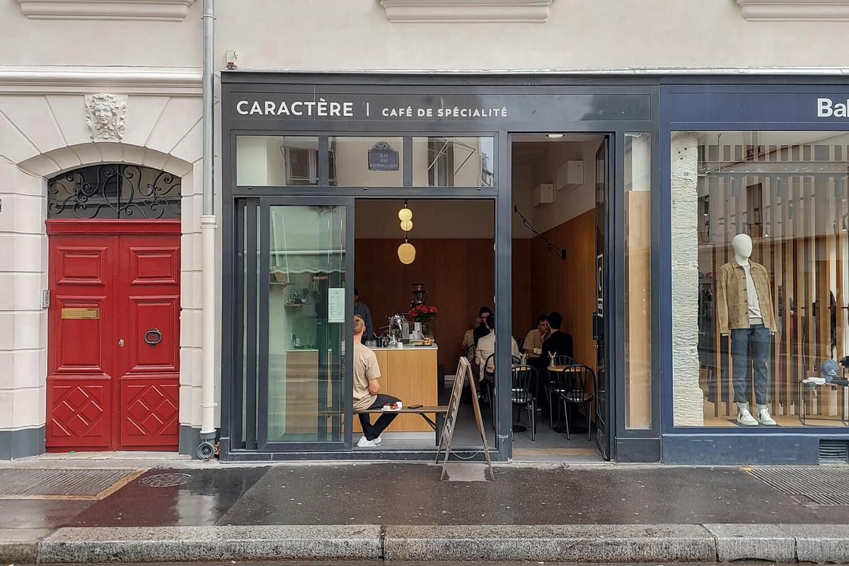 Specialty coffee Caractère in Paris