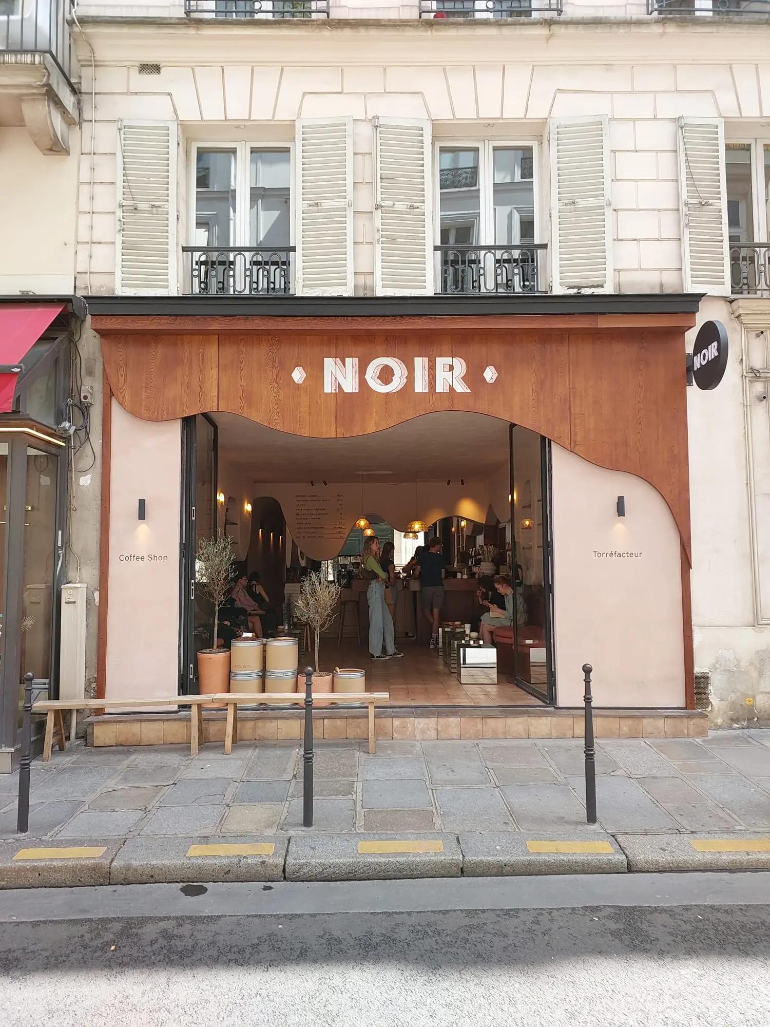 Specialty Coffee Noir - coffee shop & torrefacteur, in Paris, France